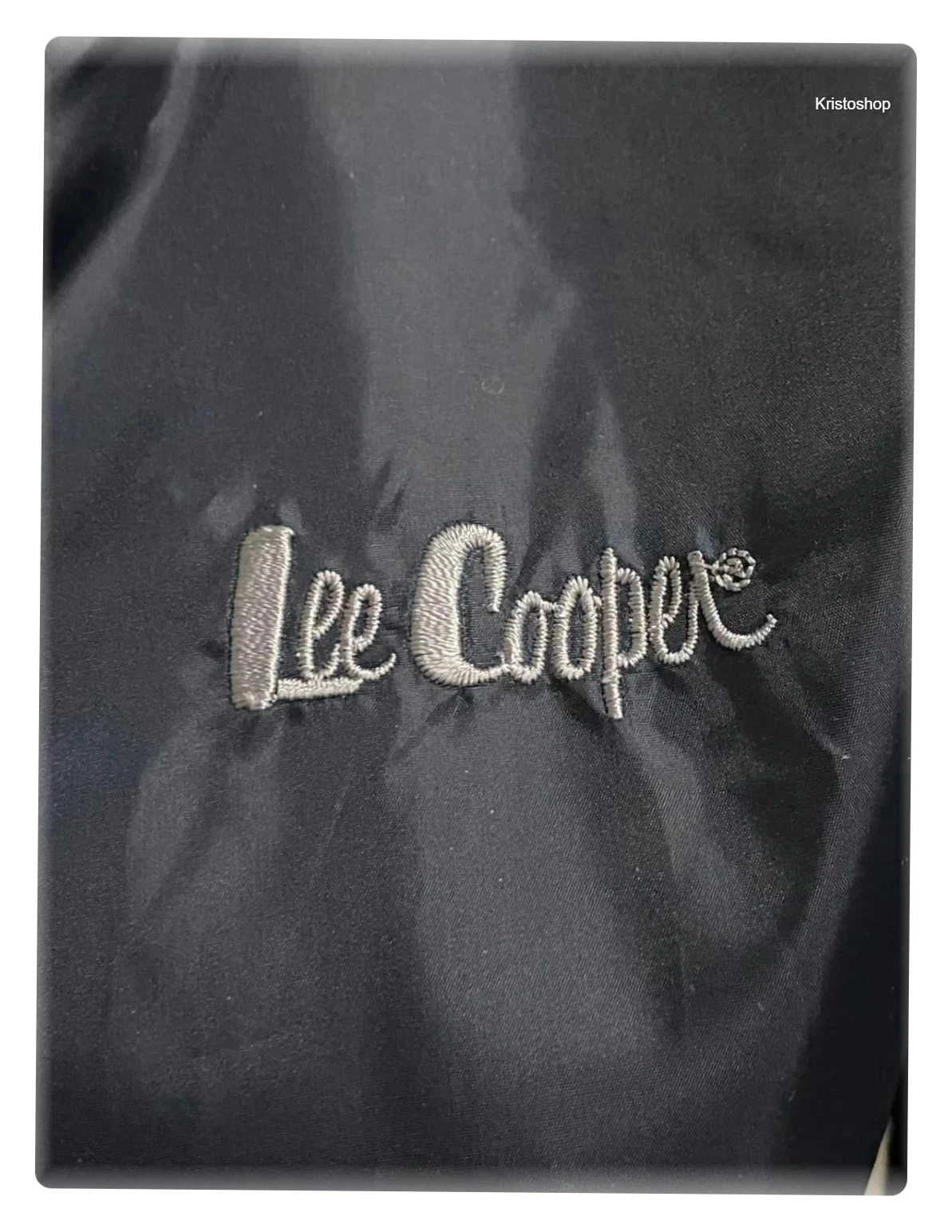 Chaqueta 2-en-1 Lee Cooper Reversible negra y camuflaje Fullzip Crewneck Talla XS – photo 9